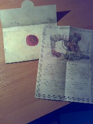 Pamflet wraz z kopertą Pamflet wraz z kopertą